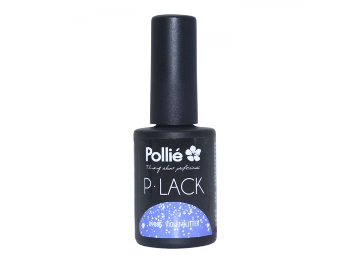 P-lack violet glitter 